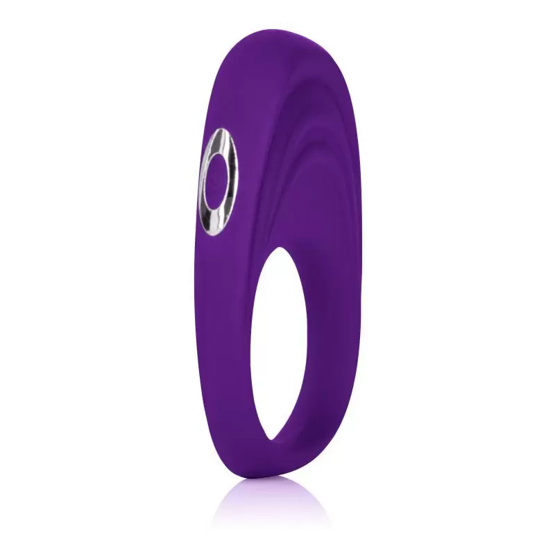 Эрекционное кольцо Embrace Pleasure Ring перезаряжаемое – фиолетовый