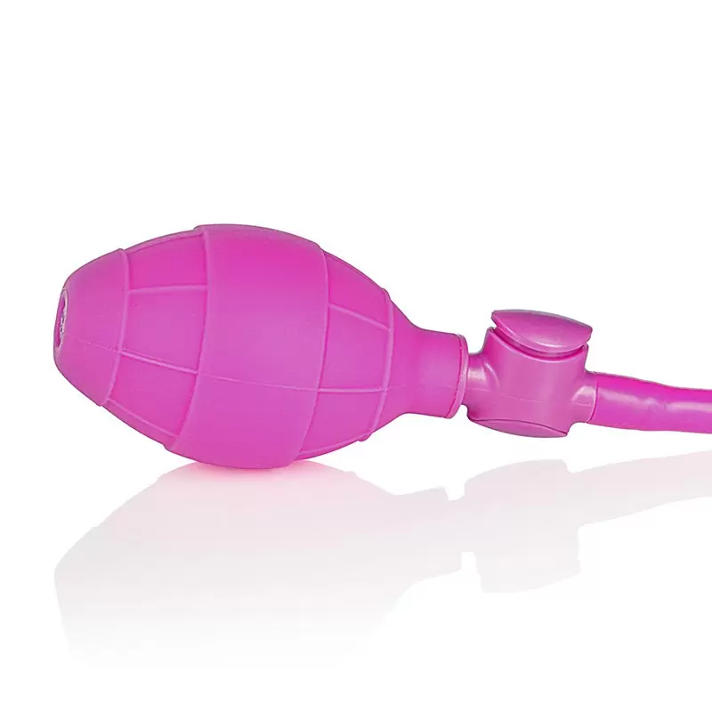 Помпа Silicone Clitoral Pump из силикона – розовая	