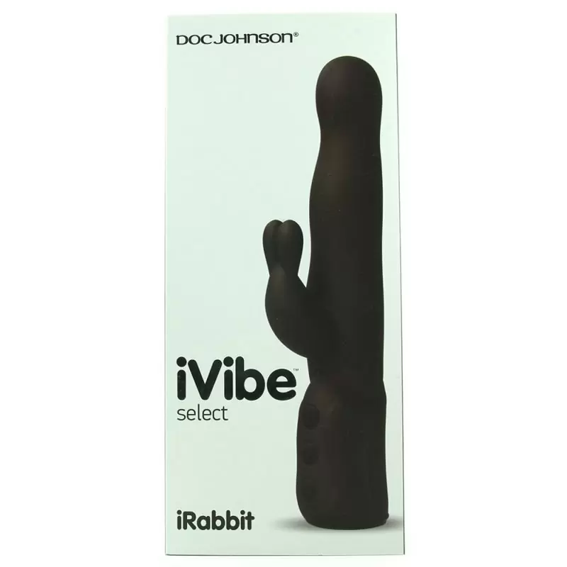Вибромассажер двойного действия iVibe Select iRabbit – черный