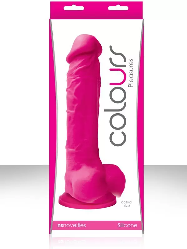 Фаллоимитатор на присоске Colours 8