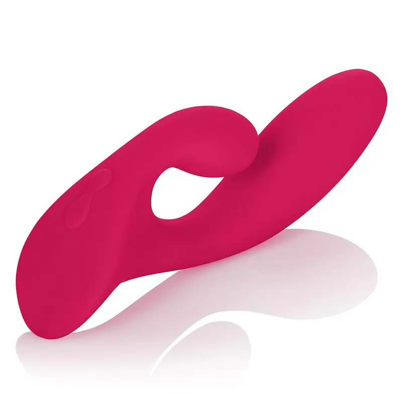 Вибромассажер со стимулятором клитора Silhouette S15 перезаряжаемый – красный