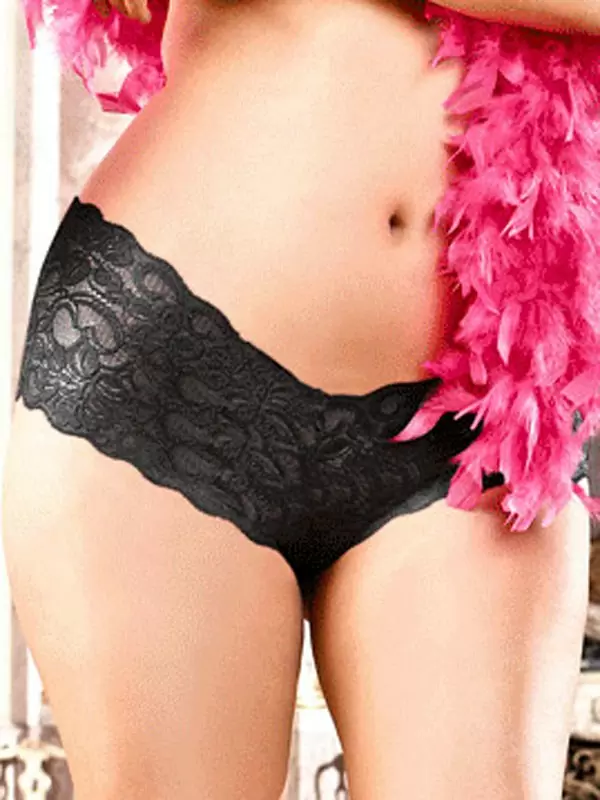 Соблазнительные черные шортики Like A Devil - Diva Size