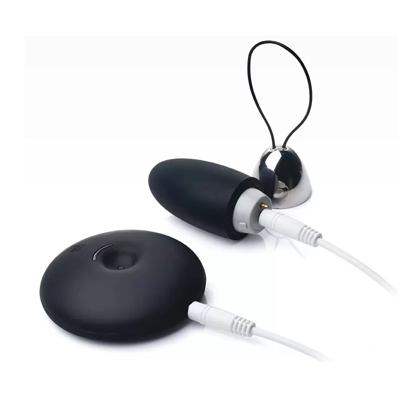 Два взаимоуправляемых вибратора: виброяйцо с пультом Luna Selene беспроводной – черный