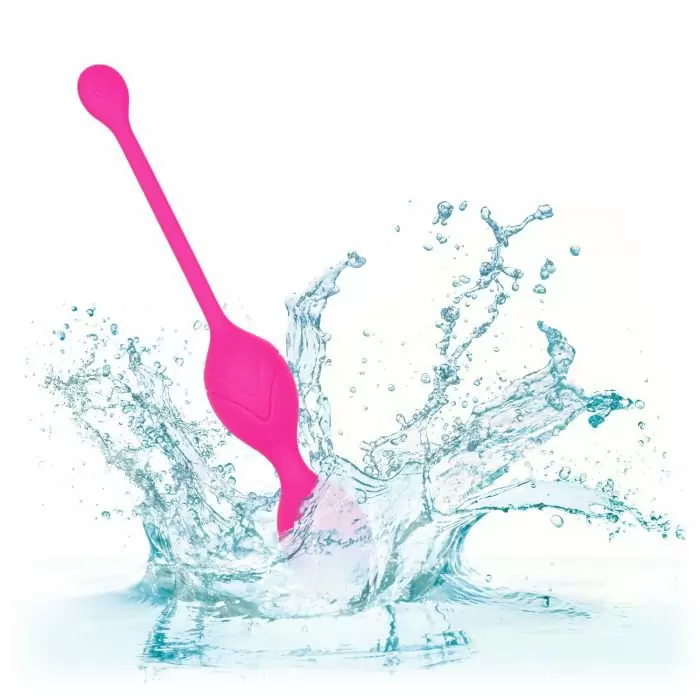 Вагинальные виброшарики Remote Dual Motor Kegel System с функцией памяти и пультом управления - розовый