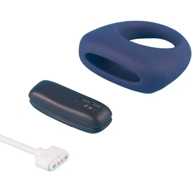 Эрекционное кольцо с вибрацией Dante - фиолетовый