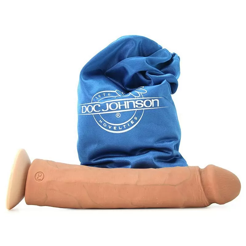 Фаллоимитатор реалистик Realistic Cock UR3 10” без мошонки – коричневый