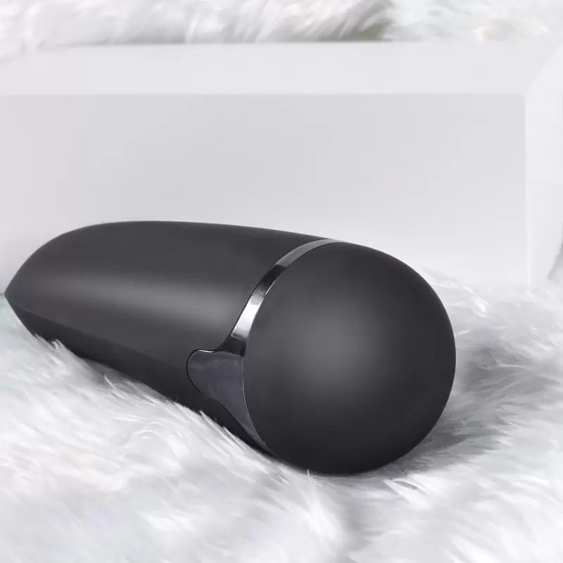 Перезаряжаемый маструбатор вагина RF в тубе - телесный с черным