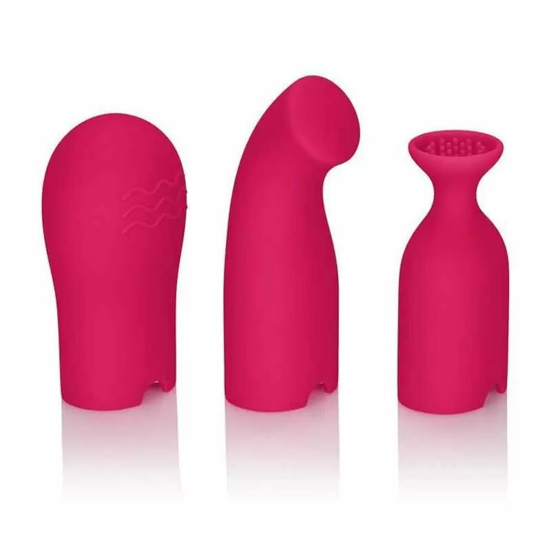 Набор вибропуля с насадками Silhouette S21 (Красный)