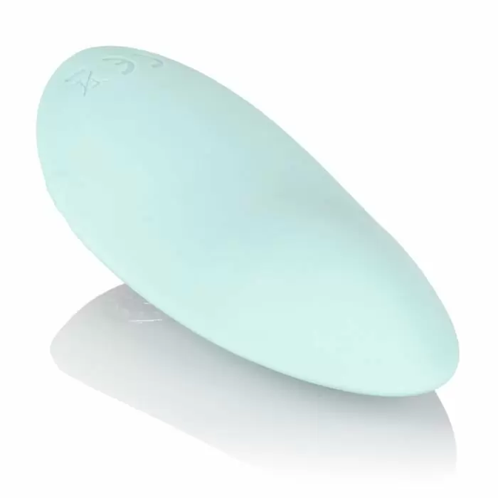 Элегантный вибратор Calexotics Pave Grace - голубой