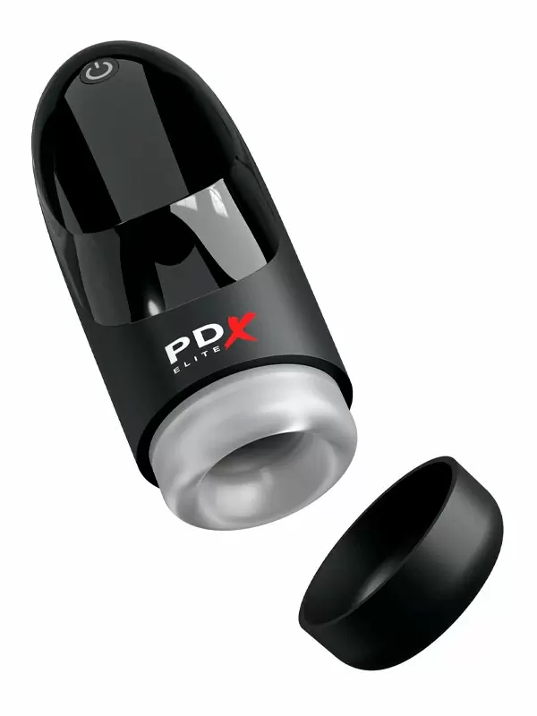 Автоматический вибромастурбатор-ротатор Pipedream Hydrogasm, 20 см, силикон, черный