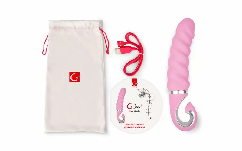 Анатомический вибратор GJack 2 pink