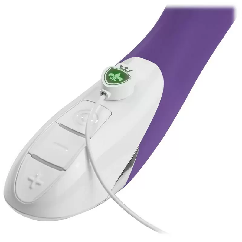 Вибромассажер Danny Divido со стимуляцией клитора – фиолетовый