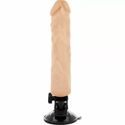 Вибромассажер с пультом управления BASECOCK REALISTIC VIBRATOR REMOTE CONTROL FLESH 21CM