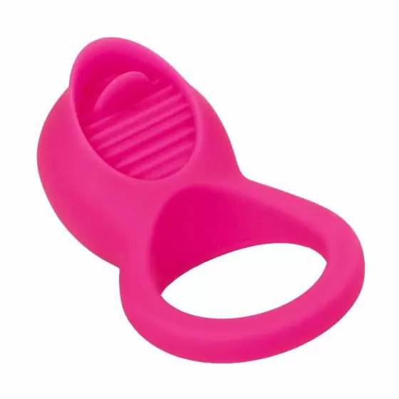 Эрекционное кольцо Silicone Rechargeable Teasing Tongue Enhancer