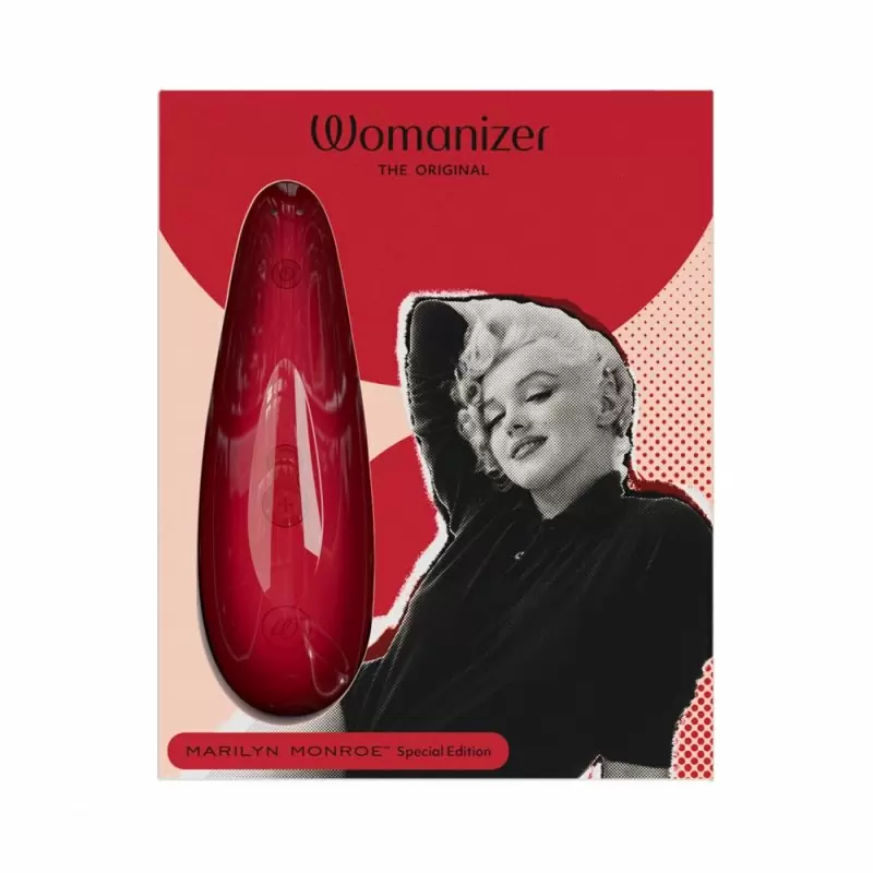 Бесконтактный клиторальный стимулятор Womanizer Marilyn Monroe Vivid Red