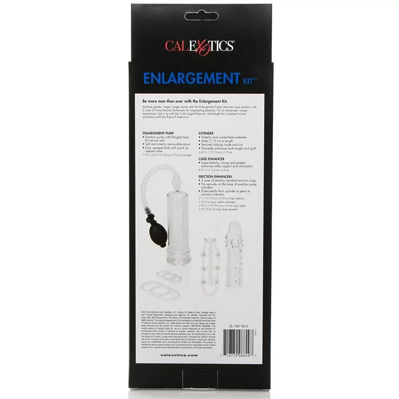 Эротический набор для мужчин His Enlargement Kit