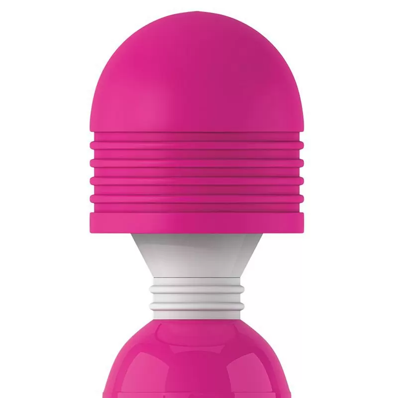 Огромный вибромассажер Mega Wanachi многофункциональный – розовый