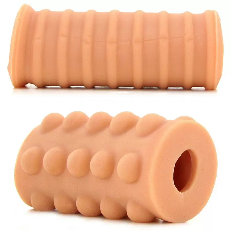 Насадка-мастурбатор TLC CyberSkin Reversible Stroker – телесная