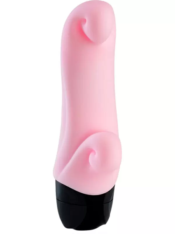 Фактурный вибратор-кролик Fun Factory Ocean 6 режимов, силикон, розовый