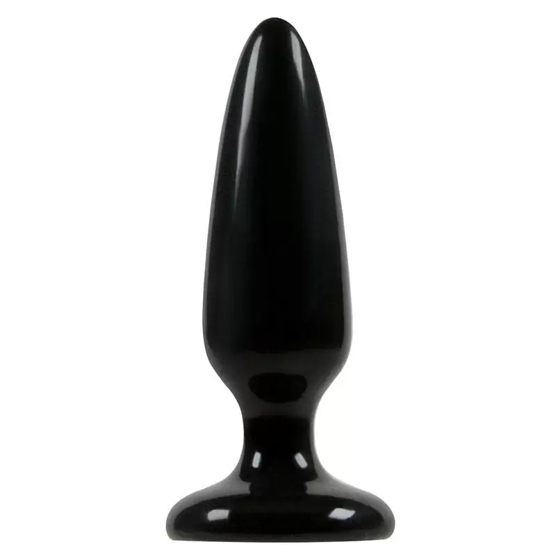 Анальная пробка Jelly Rancher Pleasure Plug - Small маленькая – черный
