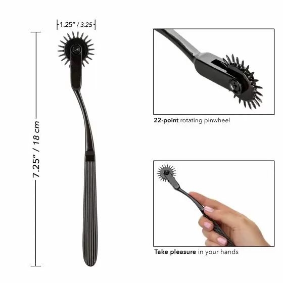 Массажер колесико из металла SCANDAL PLEASURE WHEEL