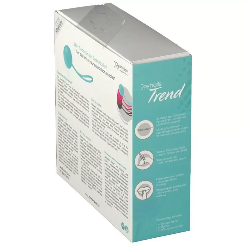Вагинальный шарик Joyballs Trend со смещенным центром тяжести – мятный