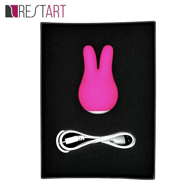 Оригинальный клиторальный вибростимулятор Bunny – розовый