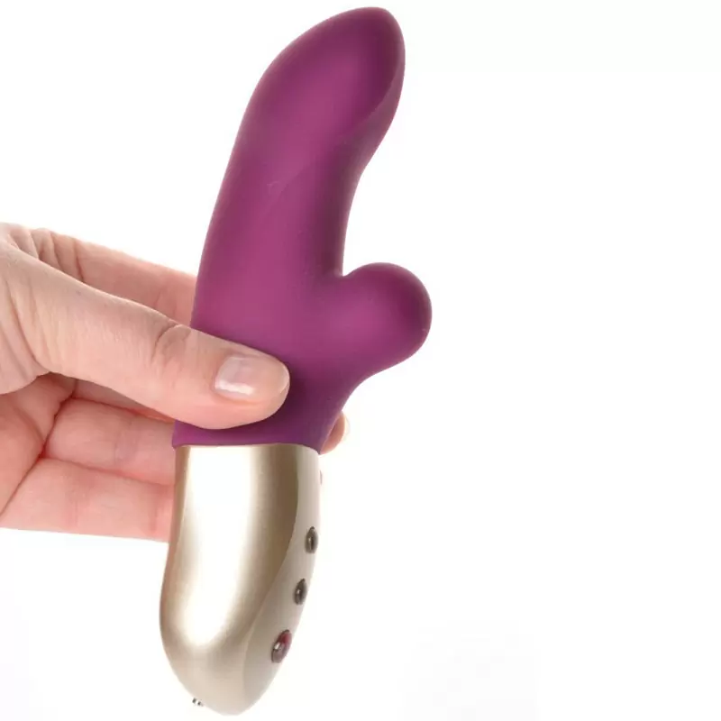 Перезаряжаемый вибратор-кролик Fun Factory Pearly, 17 см, силикон, виноградный