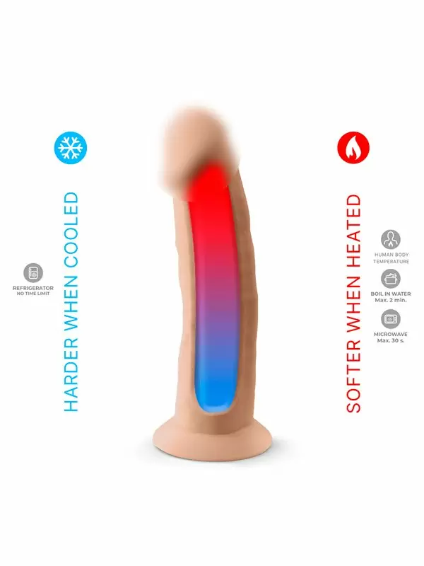 Реалистичный фаллоимитатор SILEXD Model 2, 19,2 см, силикон, светлый телесный