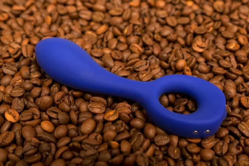 Анатомический вибромассажер G-pop для стимуляции G-точки - синий
