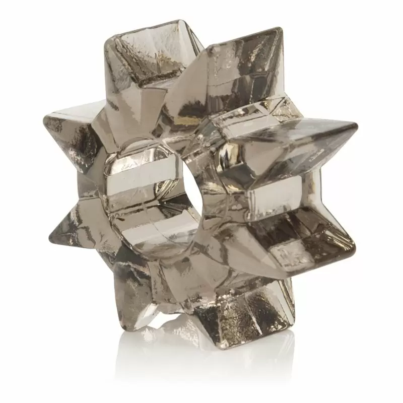 Комплект из 4-х колец Basic Essentials Super Stretchy TPR Enhancers – серый