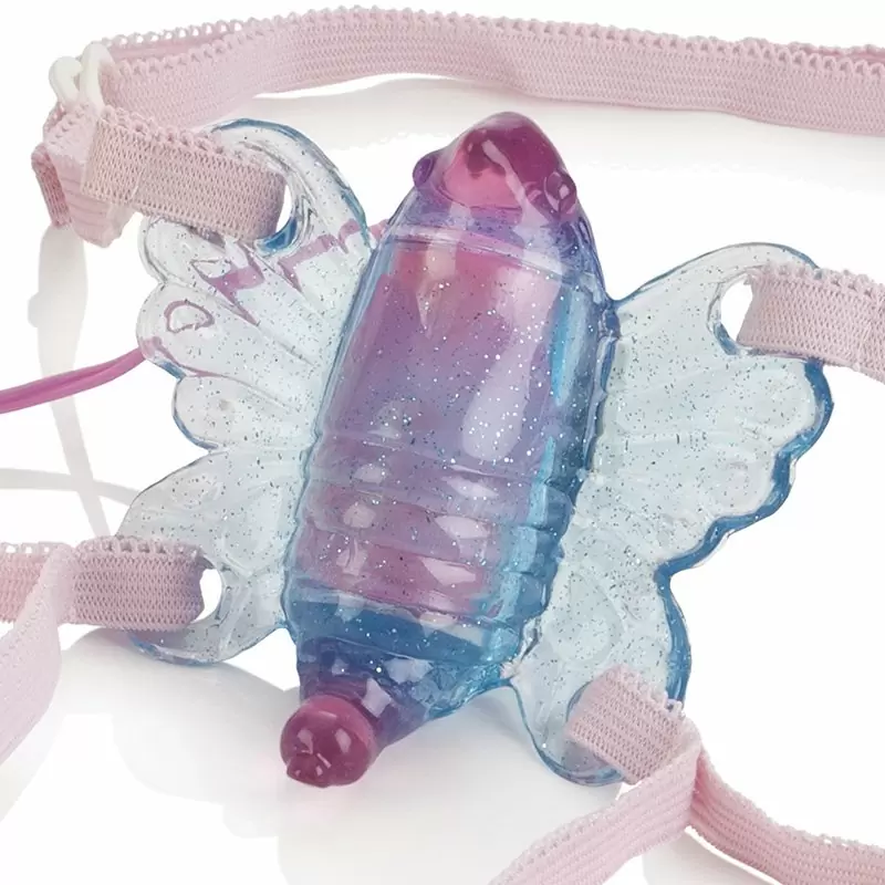 Стимулятор клитора в форме бабочки Shane's World Venus Butterfly – розовый