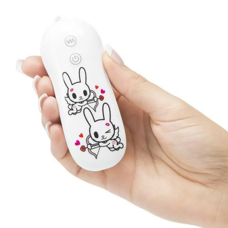 Клиторальный вибростимулятор Tokidoki Bunny в форме зайчика – розовый