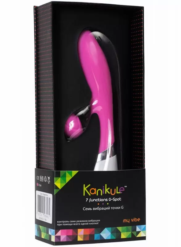 Хай-Тек вибратор Kanikule My Vibe Rabbit - розовый