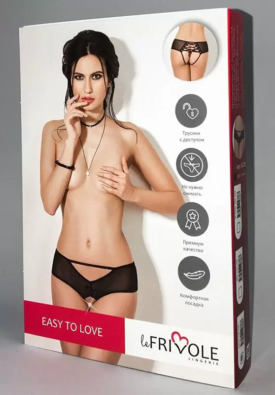 Дерзкие шортики Easy to Love с доступом и декоративной шнуровкой сзади – черный, XS/S