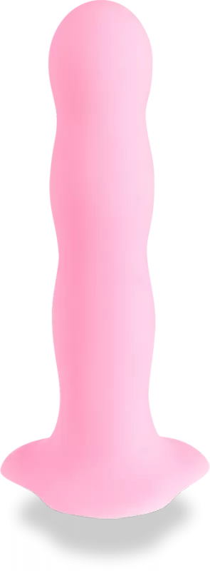 Фаллоимитатор Fun Factory Bouncer 18,2 см, с тремя шариками, розовый