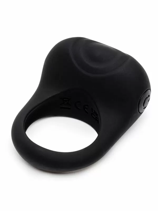 Эрекционное виброкольцо Fifty Shades of Grey Sensation, 20 режимов, диаметр 3,2 см, черный