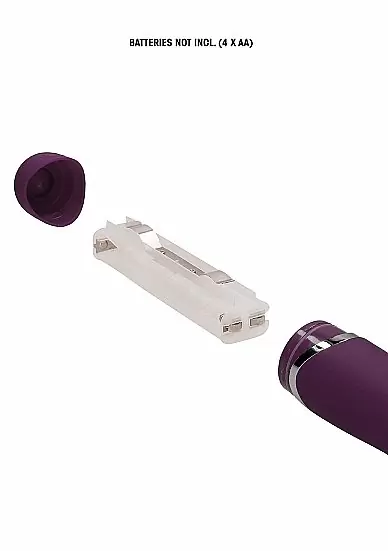 Универсальный массажер Silicone Massage Wand - фиолетовый