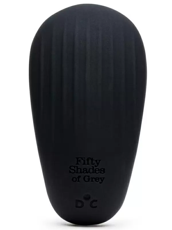 Изогнутый стимулятор клитора Fifty Shades of Grey Bullet Sensation, 15 режимов, 9 см, черный