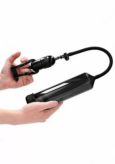 Набор для увеличения пениса: Ручная вакуумная помпа для мужчин с насосом в виде поршня Deluxe Beginner Pump и Специальный интимный гель для мужчин Titan Gel TANTRA - 50 мл.