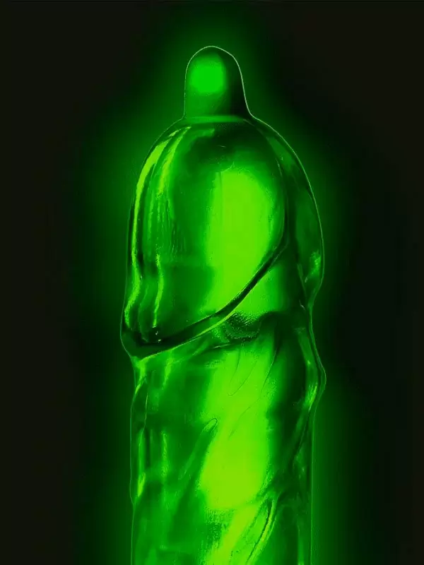Оригинальные презервативы EXPERT Neon, светящиеся, 18 см, 2 шт. в уп.