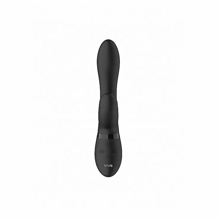 Изогнутый вибратор-кролик Kyra, с функциями 