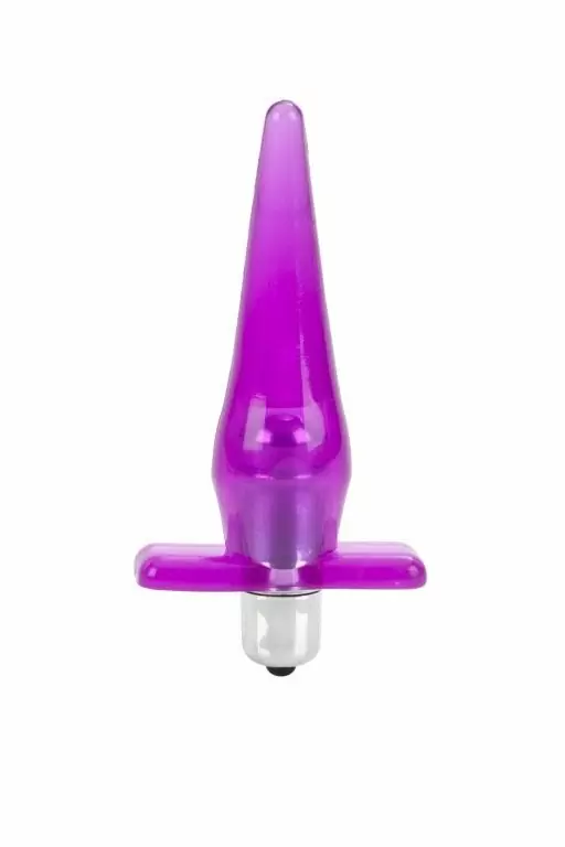 Анальная пробка с вибрацией Mini Vibro Tease фиолетовая