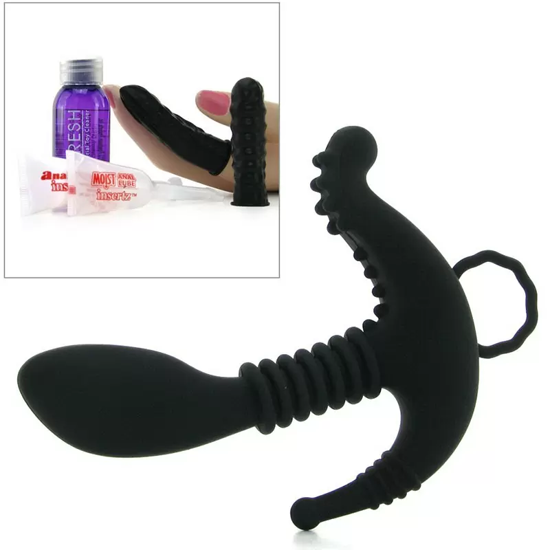 Стимулятор простаты Beginner's Prostate Stimulator рельефный