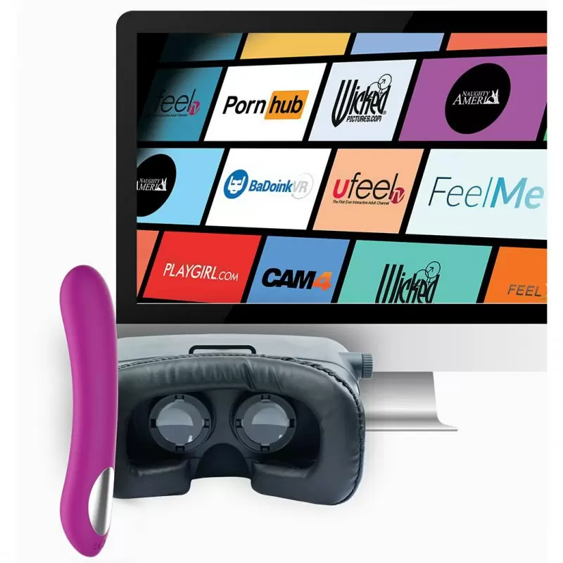 Интерактивный вибратор Pearl 2 для стимуляции точки G – фиолетовый