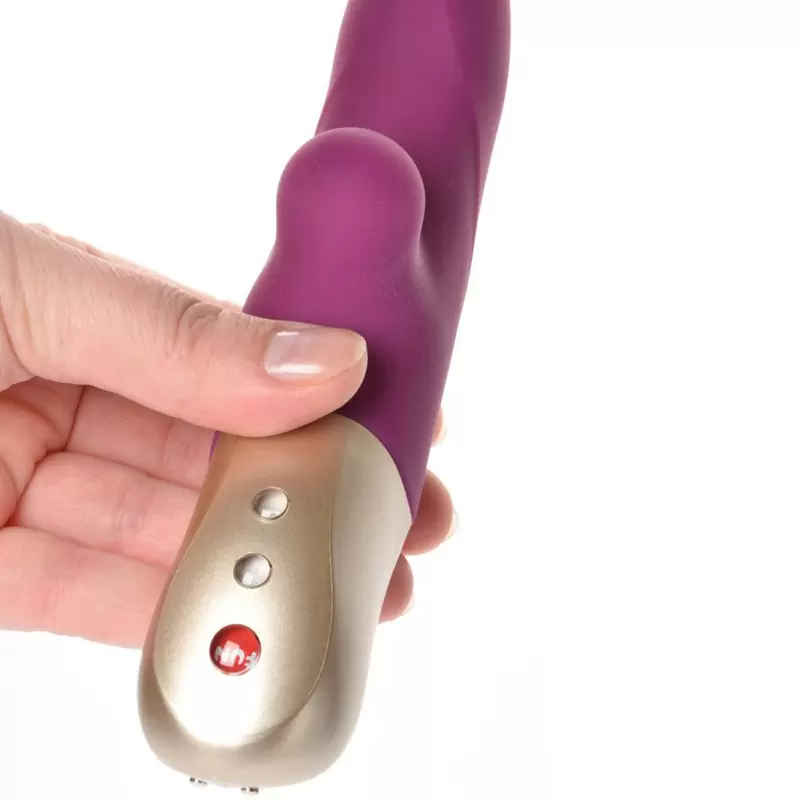 Перезаряжаемый вибратор-кролик Fun Factory Pearly, 17 см, силикон, виноградный