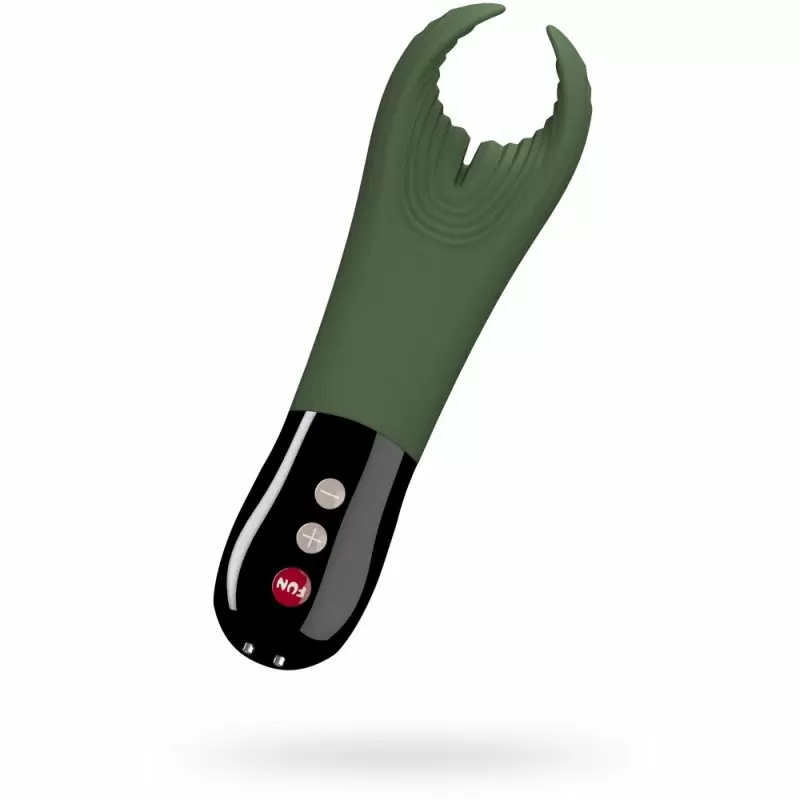 Необычный мастурбатор премиум класса Fun Factory Manta, 16 см, силикон, хаки