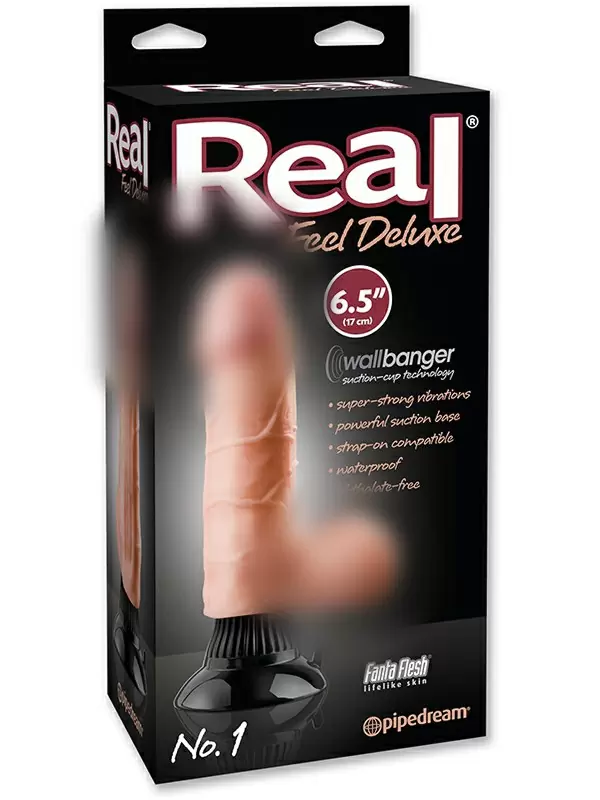 Вибромассажер с мошонкой Real Feel Deluxe №1 – 6,5