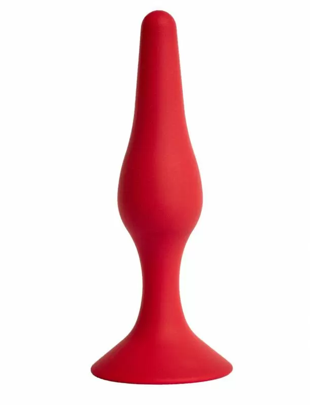 Анальная пробка Gravity бордовая, размер M