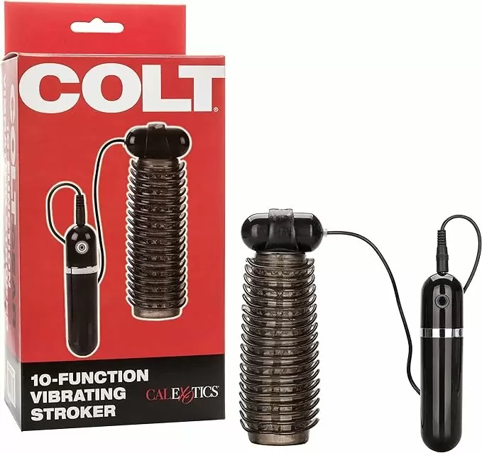 Вакуумная помпа Adonis® 10-Function Vibrating Stroker - Дымчатый